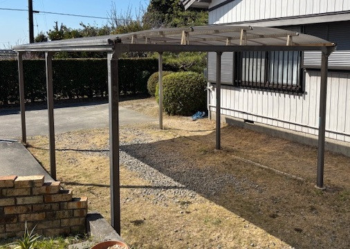 アサオカアルミの【西尾市吉良町】波板施工をしました😊の施工後の写真2