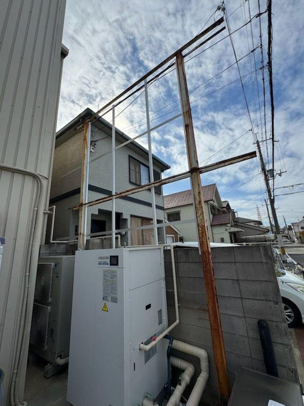 松井硝子店の017 防音フェンスで騒音対策⚡の施工前の写真1