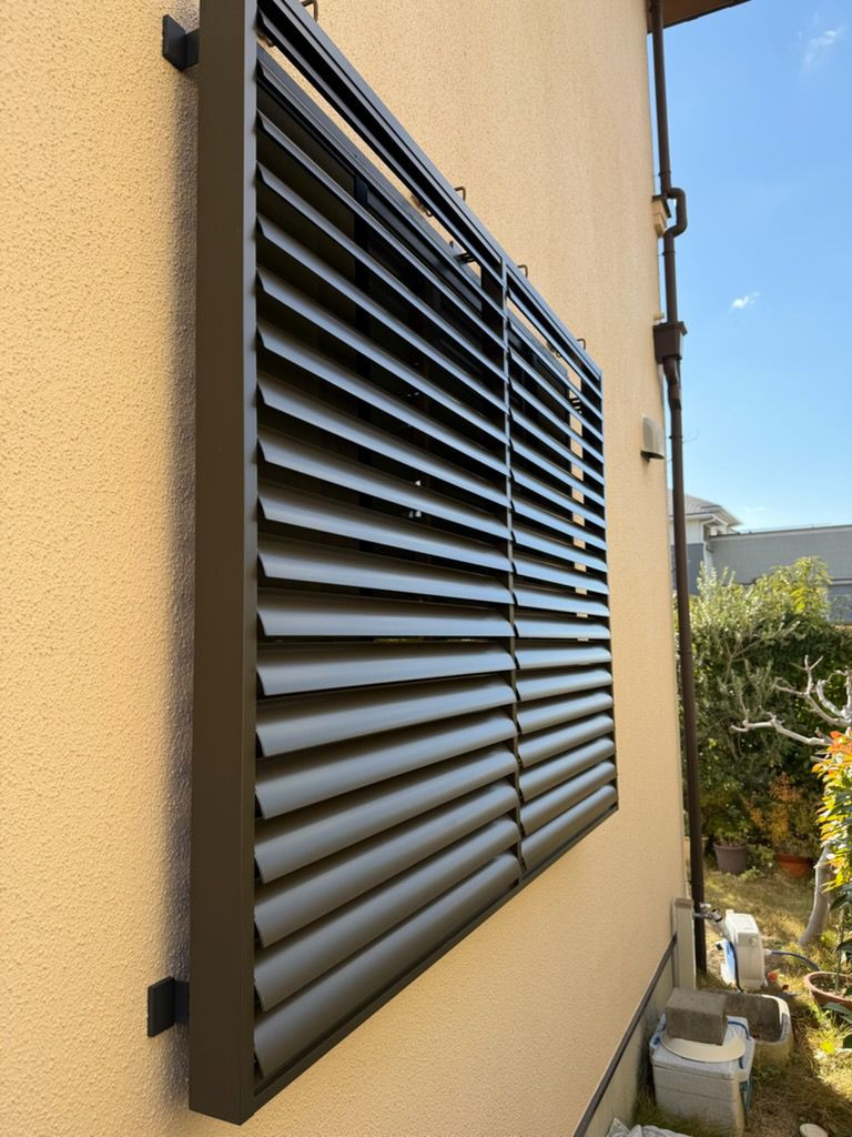 松井硝子店の019 目隠しで防犯・西日・台風等いろいろ対策します❢の施工後の写真1