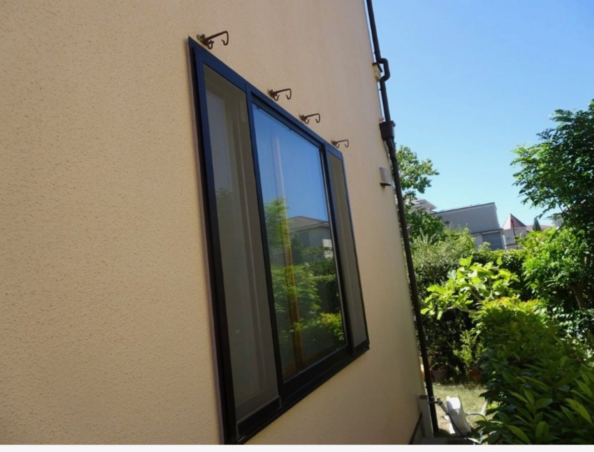 松井硝子店の019 目隠しで防犯・西日・台風等いろいろ対策します❢の施工前の写真1