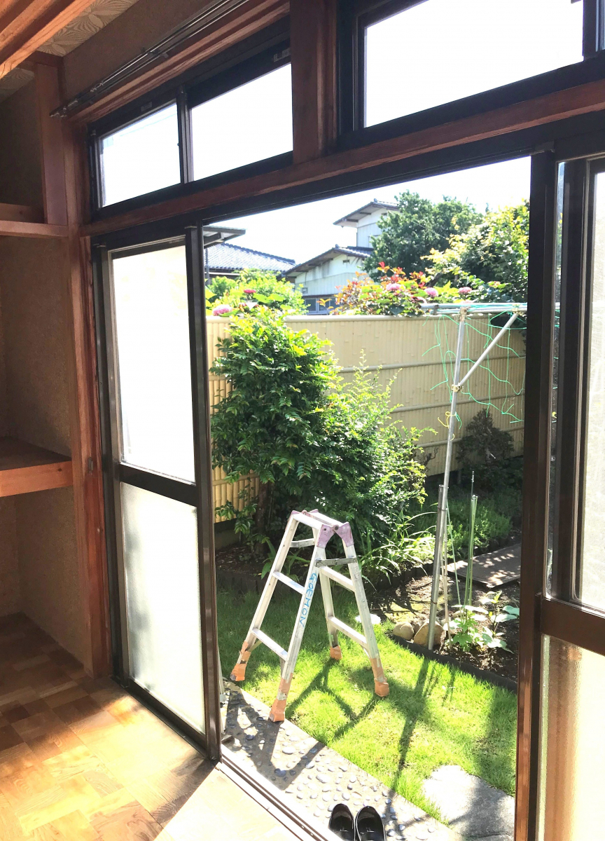 イズミ 日立店の【内窓補助金日立市】従来工法でも内窓ができるの施工前の写真1