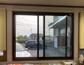 イズミ 日立店の窓の温度比較の施工前の写真1