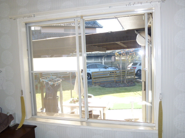 イズミ 日立店の内窓補助金（引違い窓　）の施工前の写真1