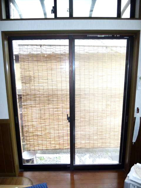 イズミ 日立店の内窓補助金（掃き出し窓）の施工前の写真1
