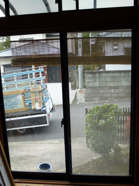 イズミ 日立店の内窓補助金（掃き出し窓）の施工前の写真1