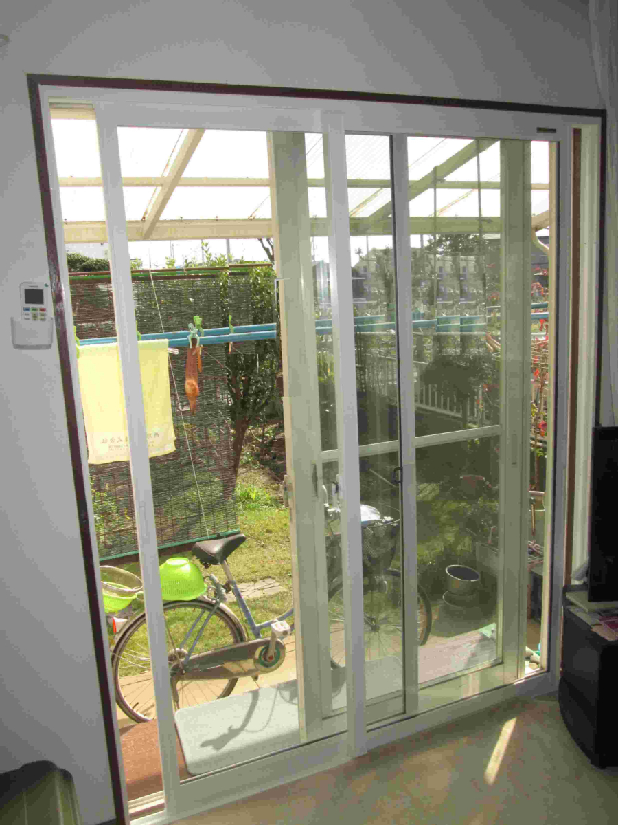 イズミ 日立店の内窓補助金（掃き出し窓）の施工後の写真1