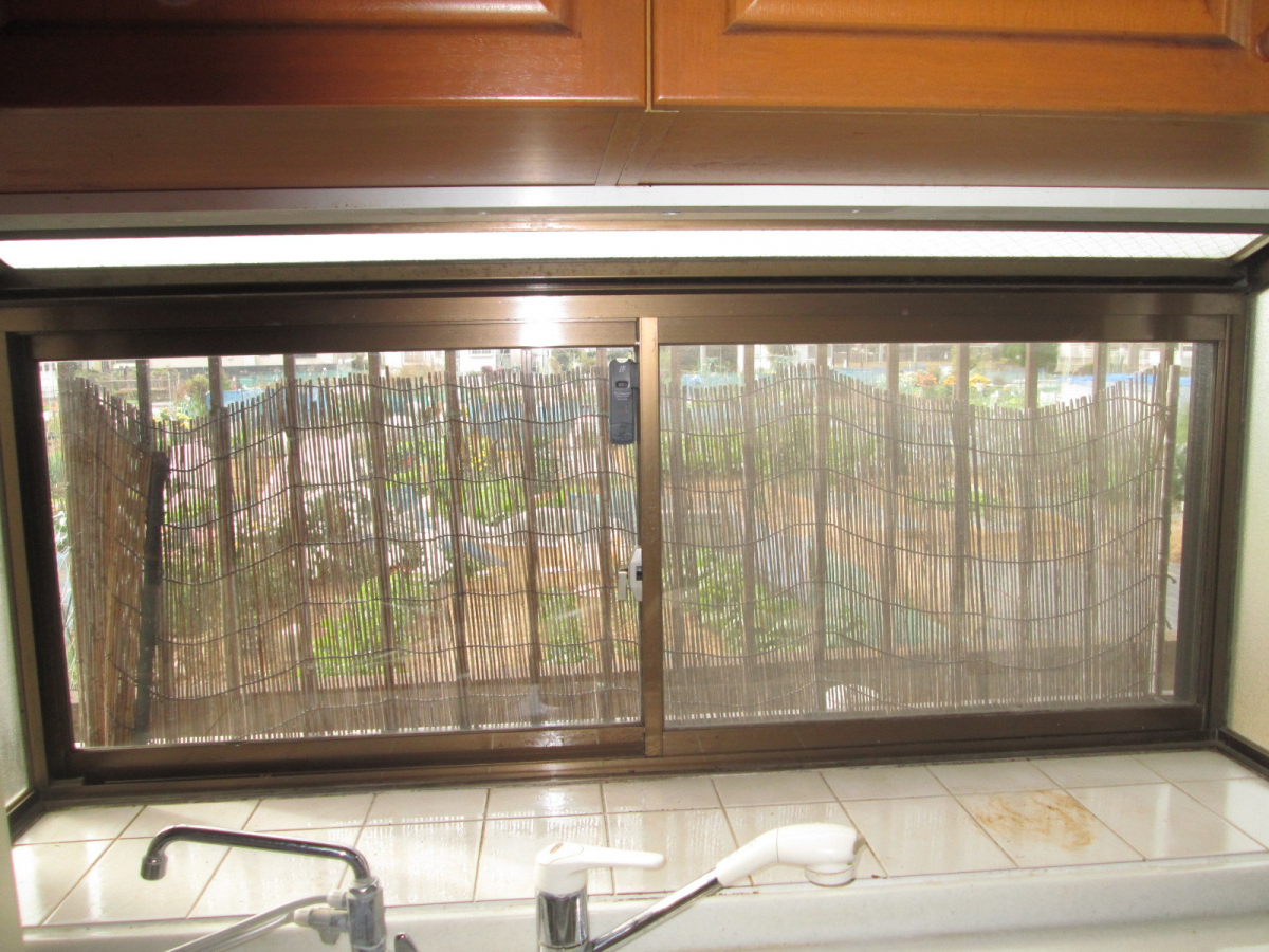 イズミ 日立店の内窓補助金（引違い窓）の施工前の写真1