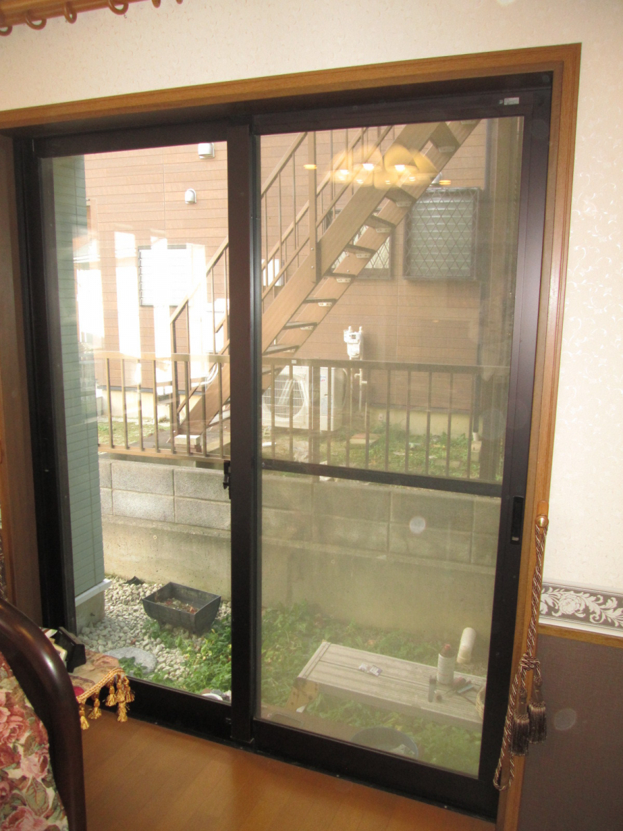 イズミ 日立店の内窓補助金（引違い窓）の施工前の写真1