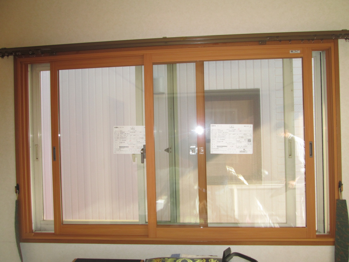 イズミ 日立店の内窓補助金（引違い窓）の施工後の写真1