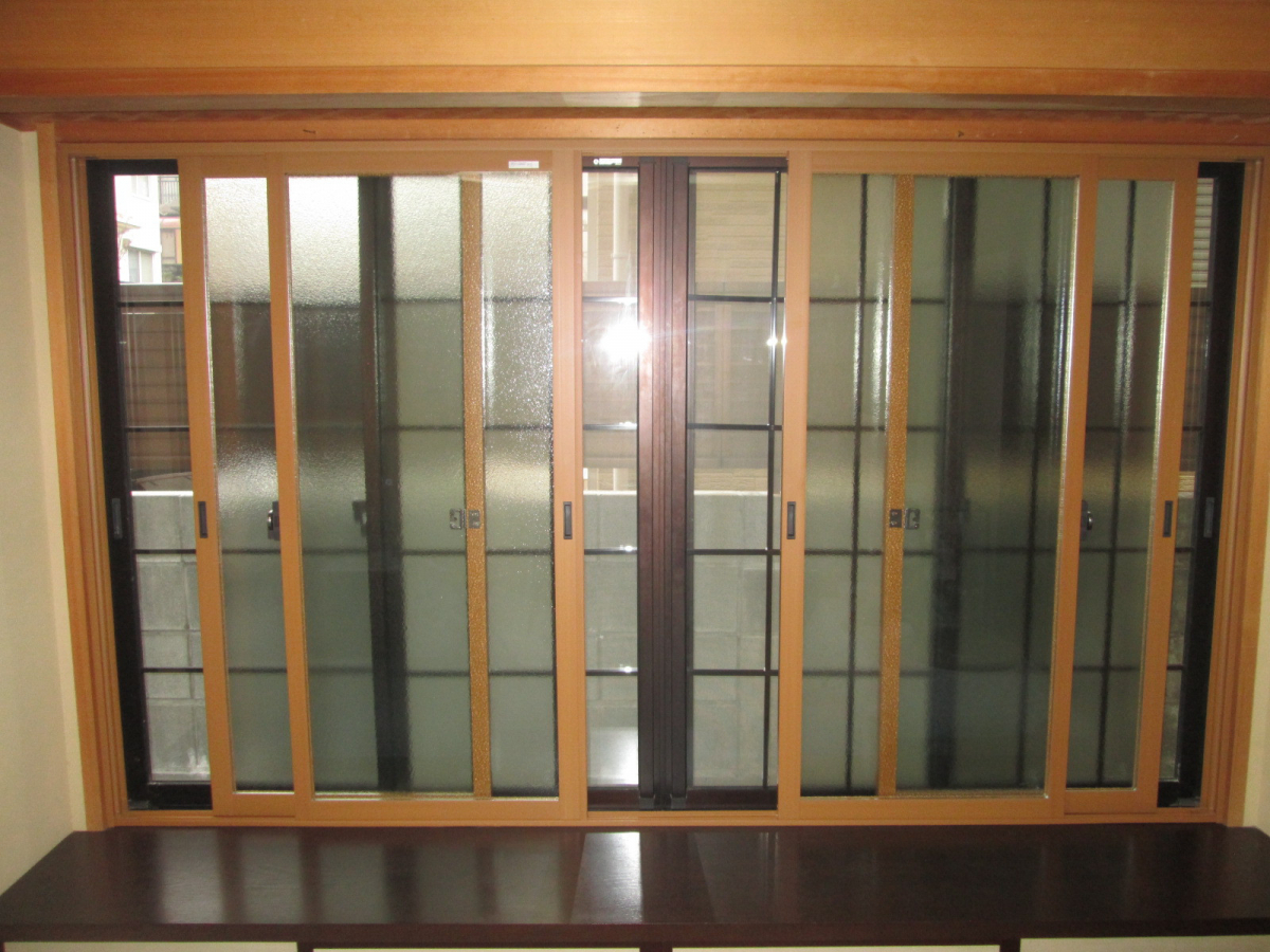 イズミ 日立店の内窓補助金（引違い窓）の施工後の写真1