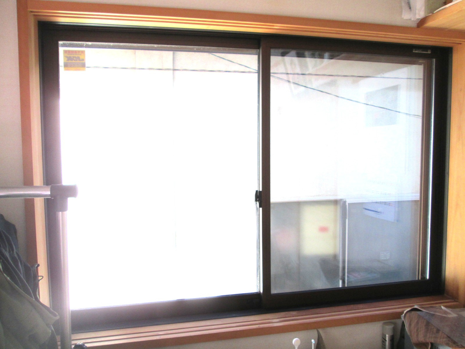 イズミ 日立店の内窓補助金（引違い窓）の施工前の写真1