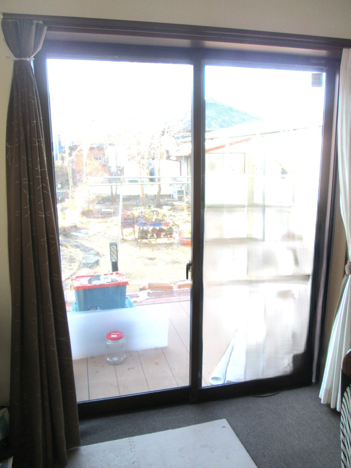 イズミ 日立店の内窓補助金（引違い窓）の施工前の写真1