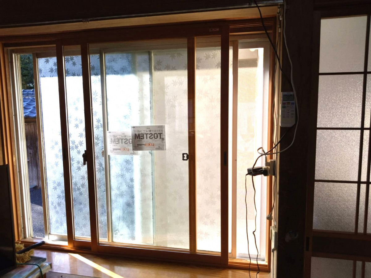 イズミ 日立店の内窓補助金（引違い窓）の施工後の写真1