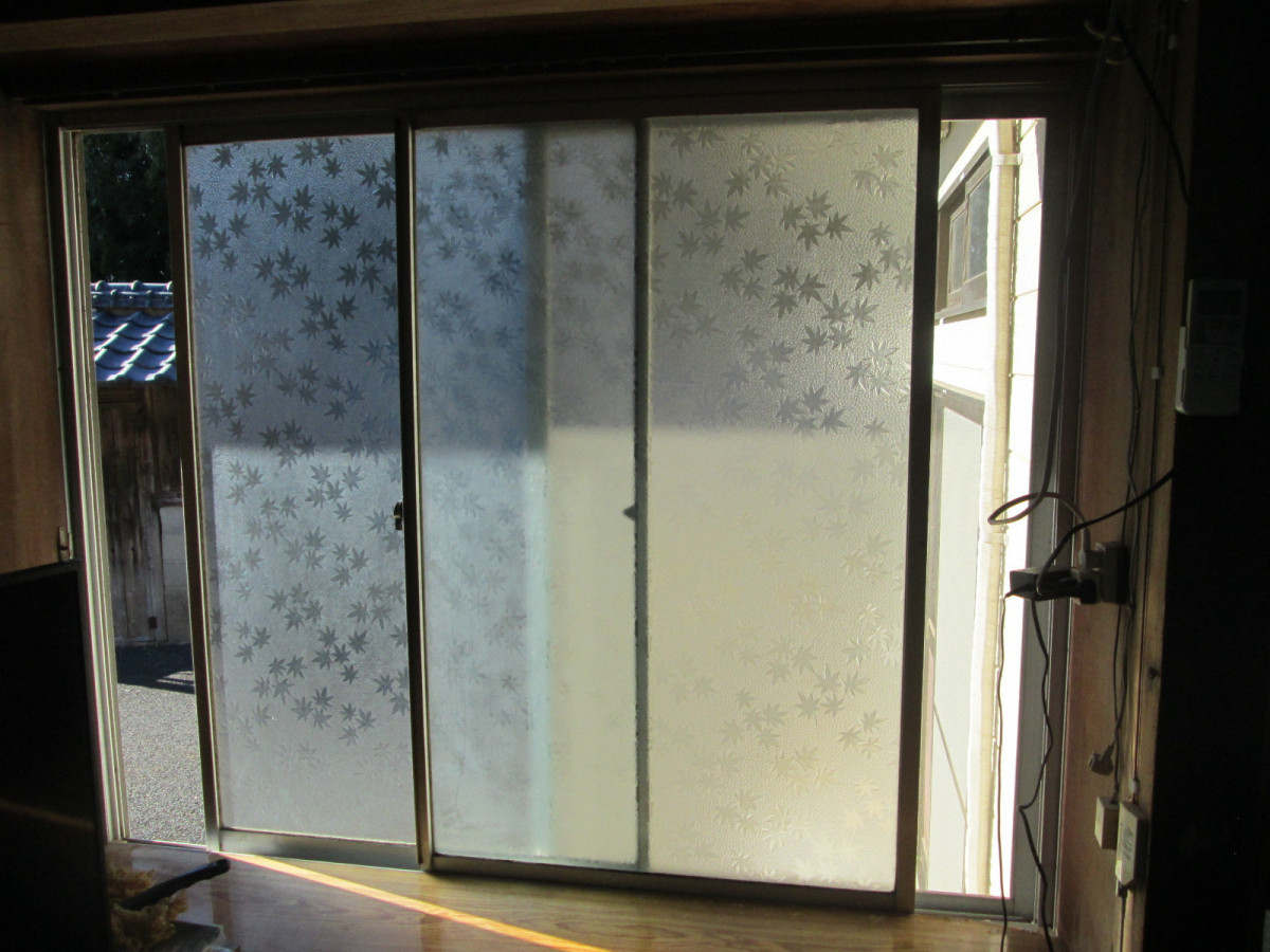イズミ 日立店の内窓補助金（引違い窓）の施工前の写真1