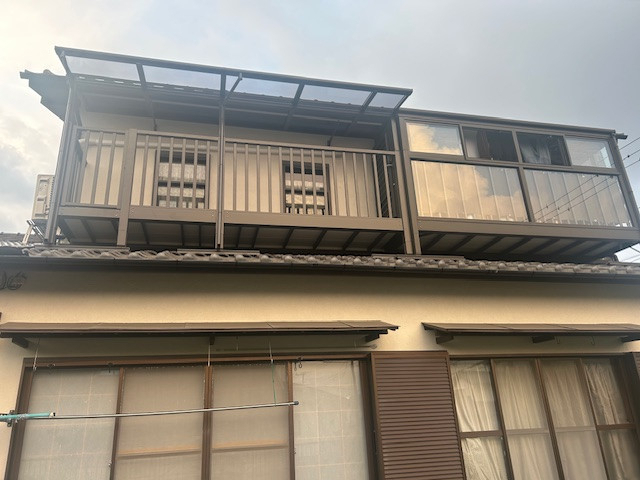 MIYAKOの安全と快適を両立!避難経路を備えたバルコニー増築!の施工後の写真1