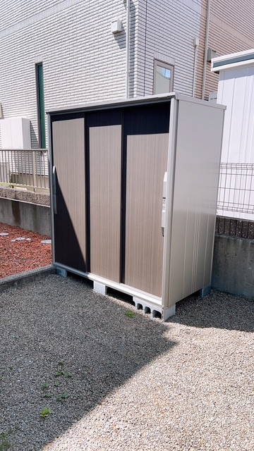 MIYAKOの使っていなかったスペースを有効活用! 収納力抜群の物置設置でスッキリ快適なお庭に!の施工後の写真1