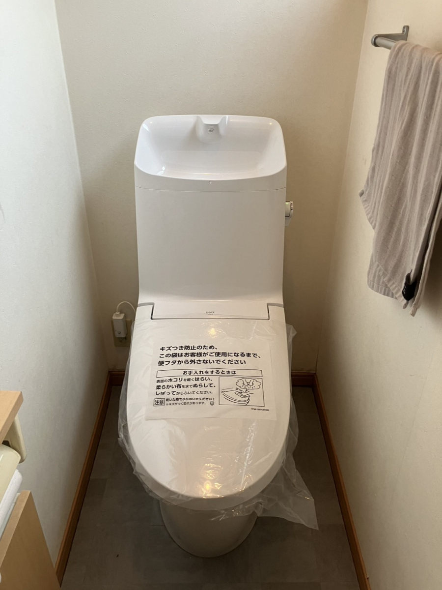 MIYAKOの水漏れトラブルを解消！ 使いやすさと節水性がアップした快適トイレへの施工後の写真2