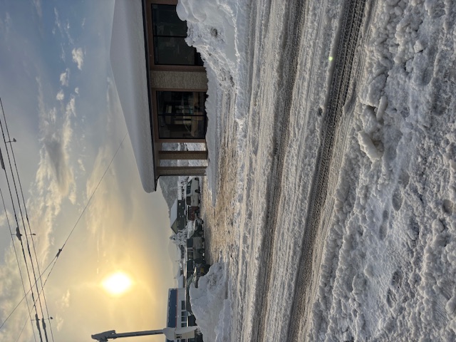 久々の積雪☃ 高岡建材 天橋立店のブログ 写真2