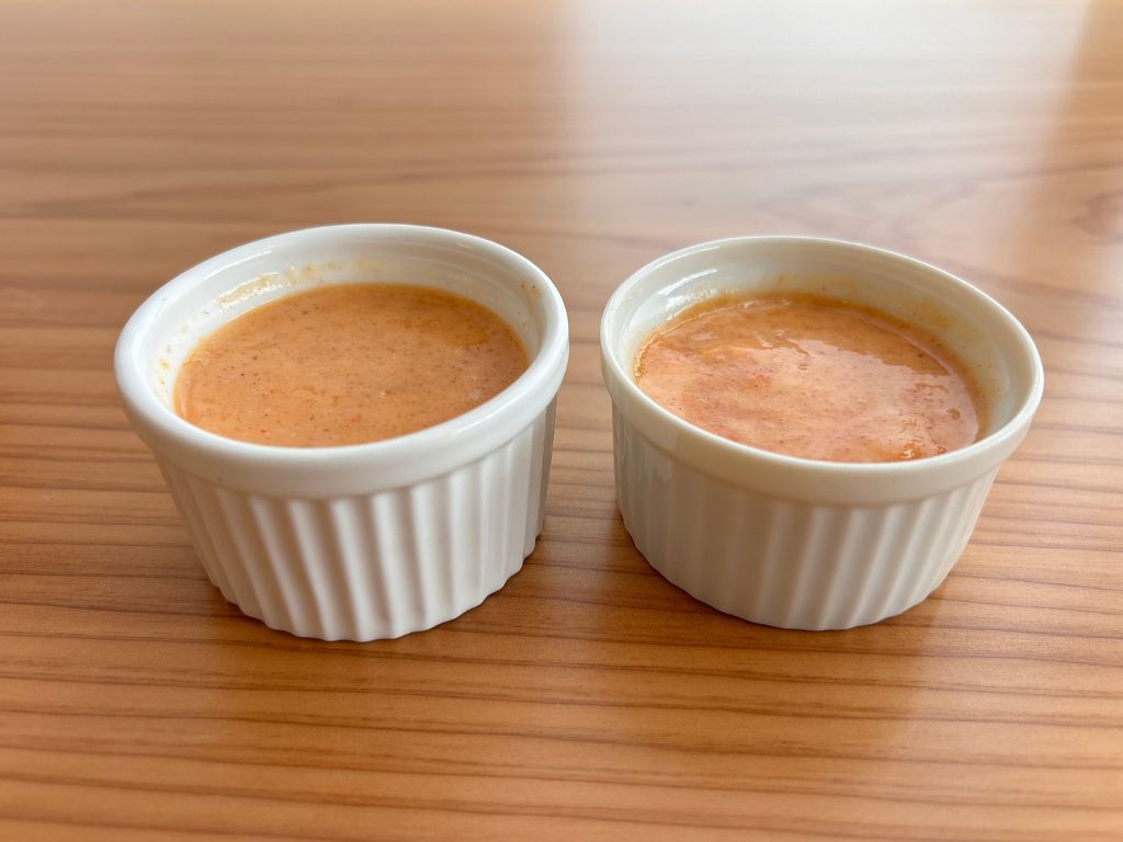 先日のおやつは柿プリンでした🤤✨ 高岡建材 天橋立店のブログ 写真2