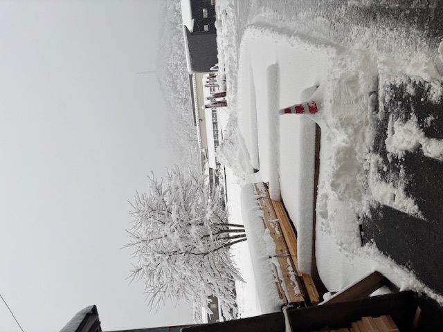 久々の積雪☃ 高岡建材 天橋立店のブログ 写真8