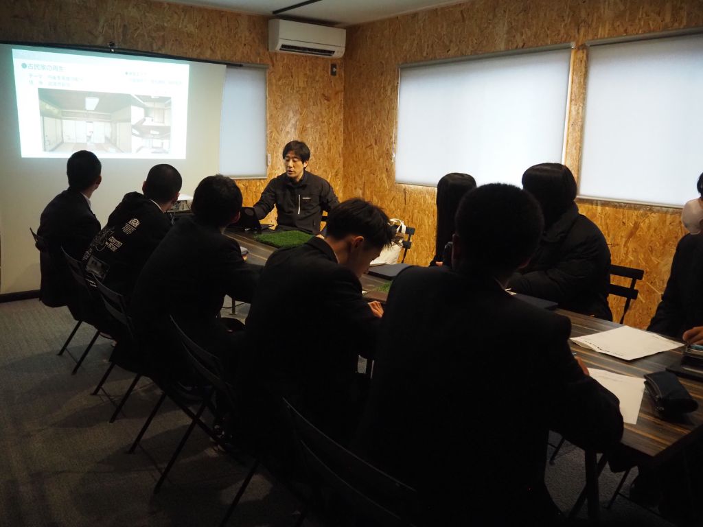 宮津天橋高校の1年生が会社見学に来られました✨ 高岡建材 天橋立店のブログ 写真5