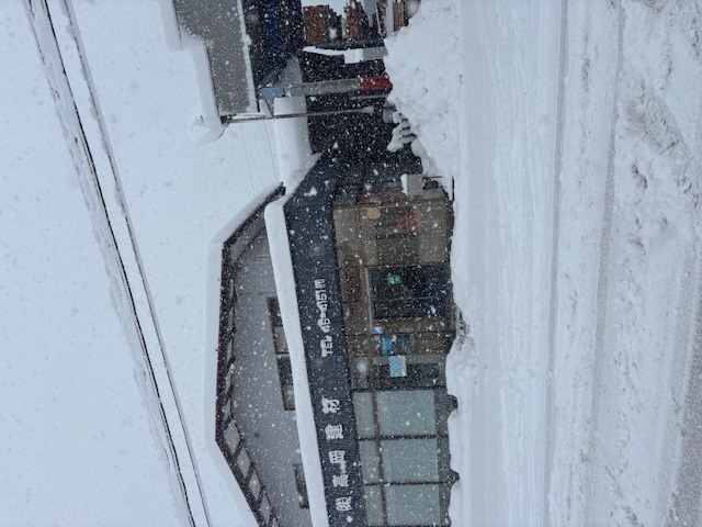 久々の積雪☃ 高岡建材 天橋立店のブログ 写真1