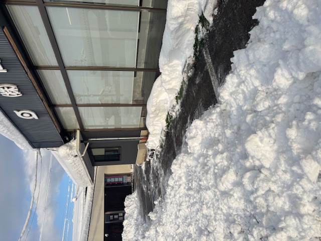 久々の積雪☃ 高岡建材 天橋立店のブログ 写真3