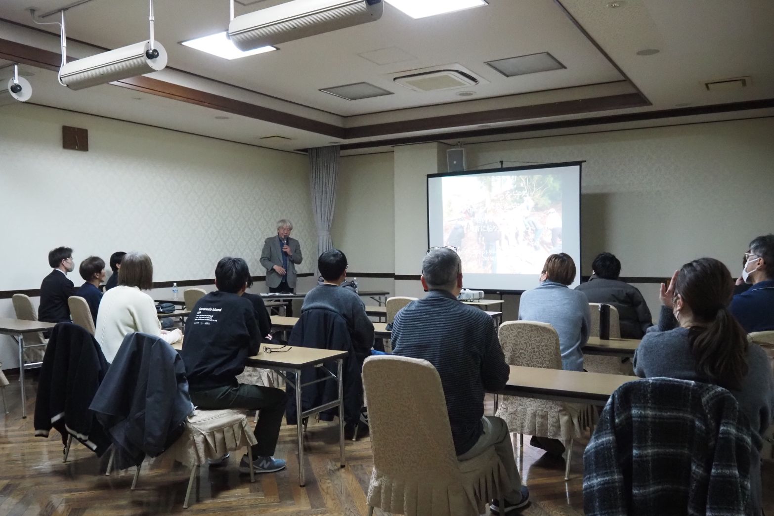 1月24日 全体ミーティング及び研修会・新年会を行いました！ 高岡建材 天橋立店のブログ 写真1