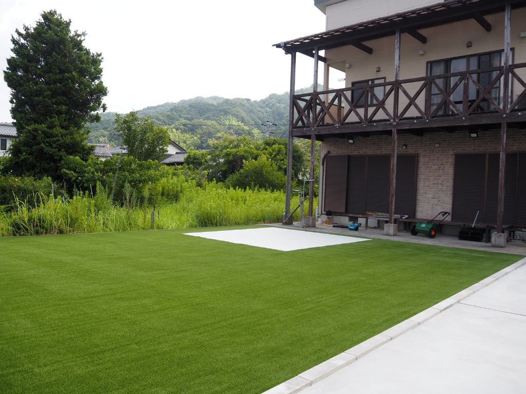 高岡建材 天橋立店の【海の見える快適空間へ✨🍃🌊】人工芝施工の施工後の写真2