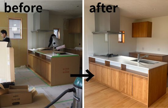 施工事例の写真