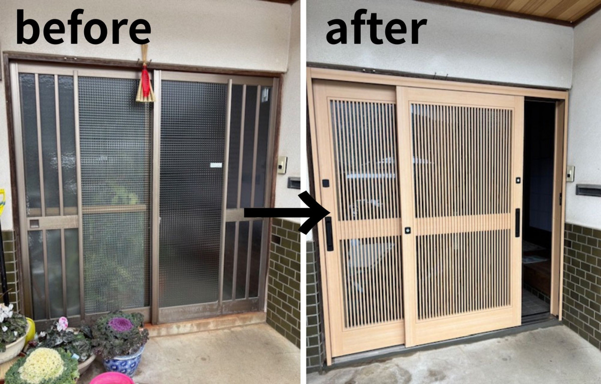 施工事例の写真