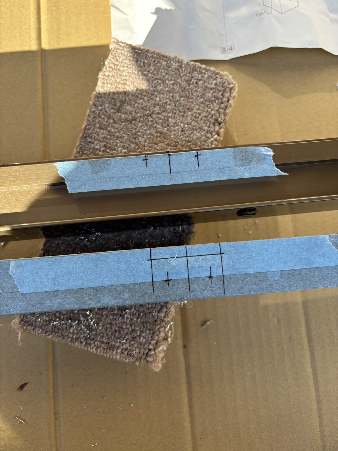 高岡建材 天橋立店の【柔軟に心地の良い導線をつくりだす💡】外締まり錠の取り付け工事の施工前の写真2