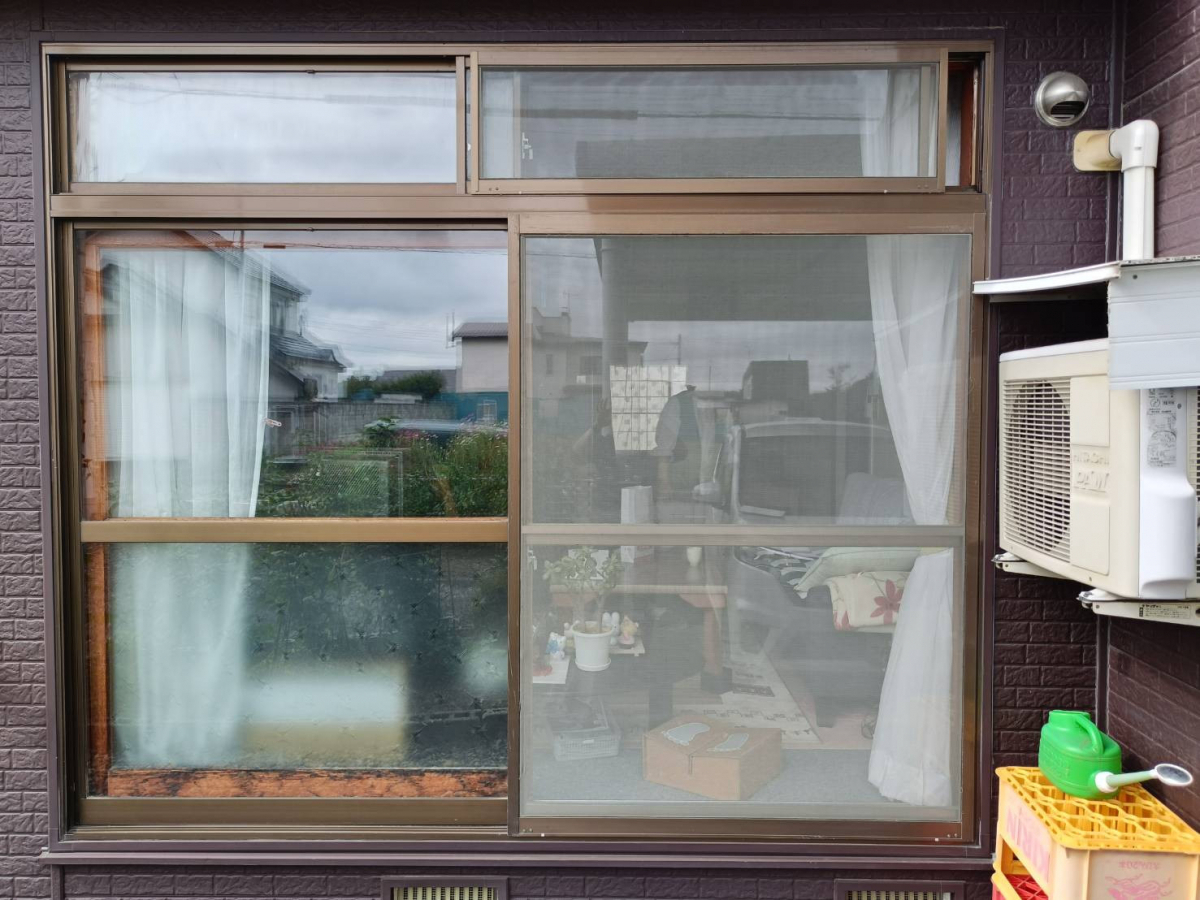 三輝の1Fの外窓交換工事を実施しました。の施工前の写真1