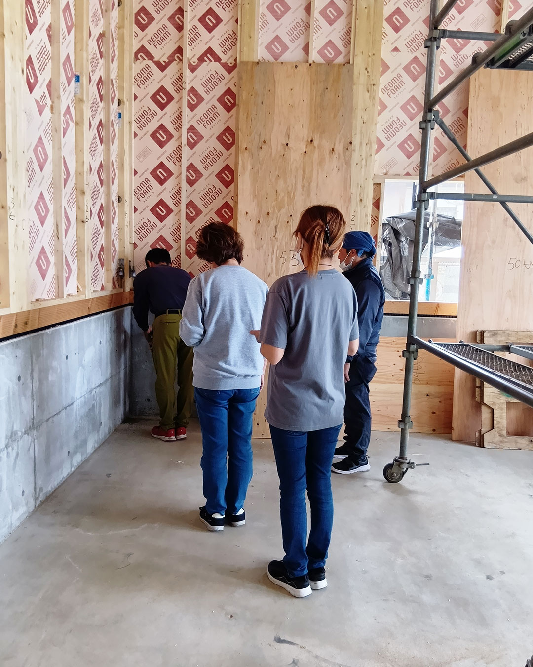 \建て方工事完了!/新社屋絶賛建設中です バンダイトーヨー住器のブログ 写真3