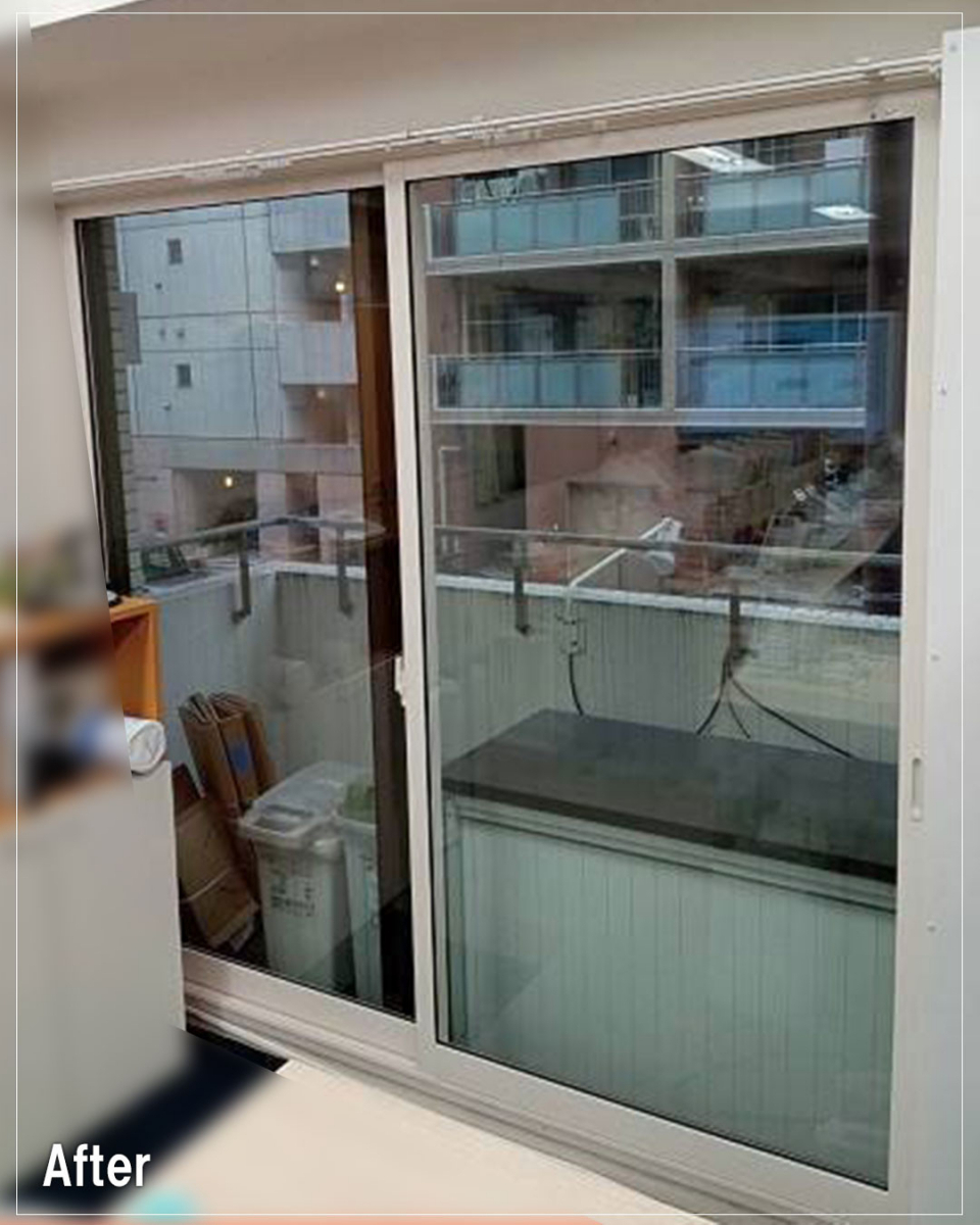バンダイトーヨー住器の【横浜市】🐤1dayリフォーム🐸内窓設置:インプラスの取付工事を行いました。の施工後の写真1