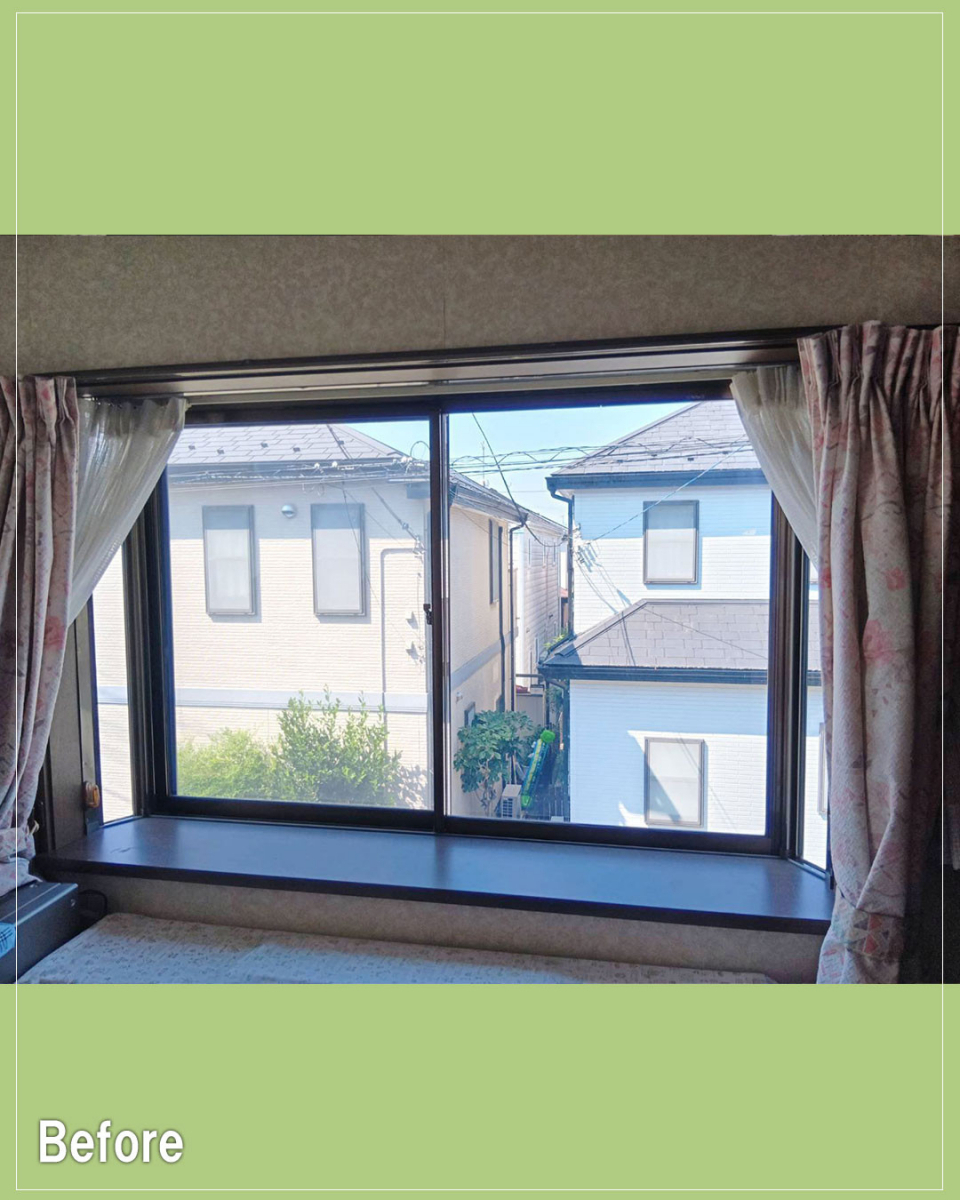 バンダイトーヨー住器の【大和市】🐤1dayリフォーム🐸玄関交換:リシェント+内窓設置:インプラスの取付工事を行いました。の施工前の写真3
