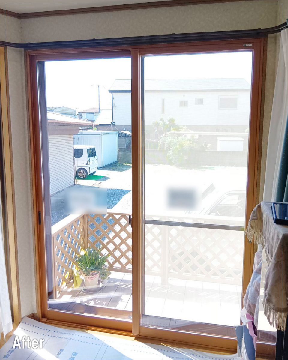 バンダイトーヨー住器の【厚木市】🐤1dayリフォーム🐸内窓設置:インプラスの取付工事を行いました。の施工後の写真1