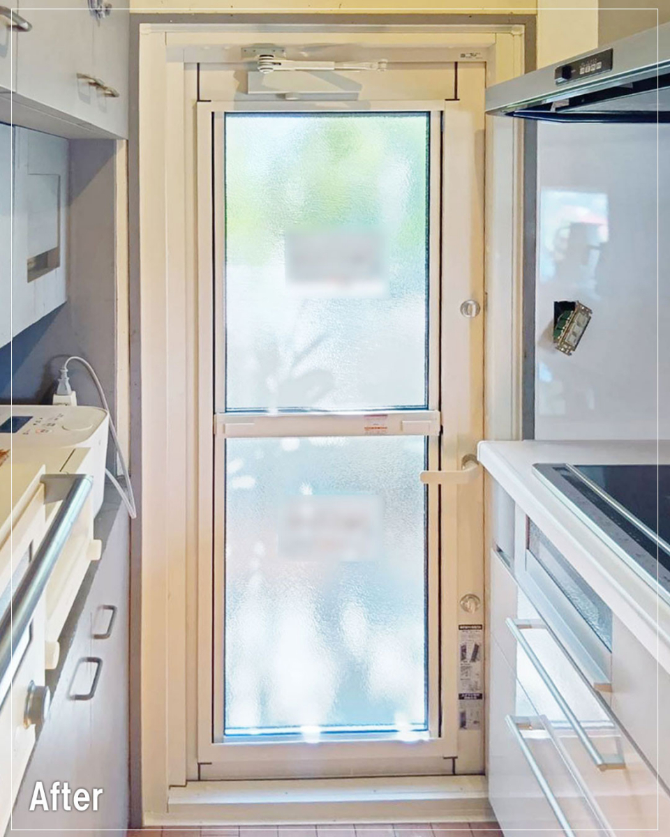 バンダイトーヨー住器の【横浜市】🐤１dayリフォーム🐸玄関ドア取替工事を行いましたの施工後の写真1