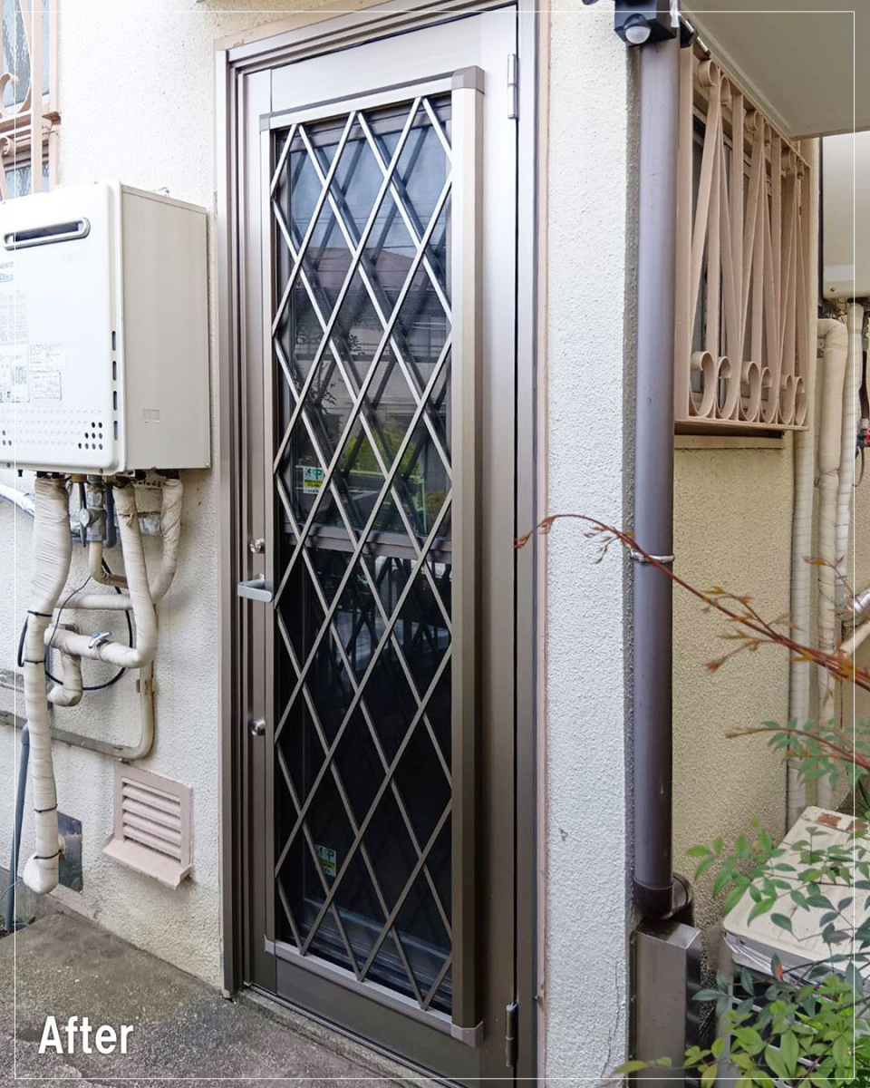 バンダイトーヨー住器の【横浜市】🐤１dayリフォーム🐸玄関ドア取替工事を行いましたの施工後の写真2