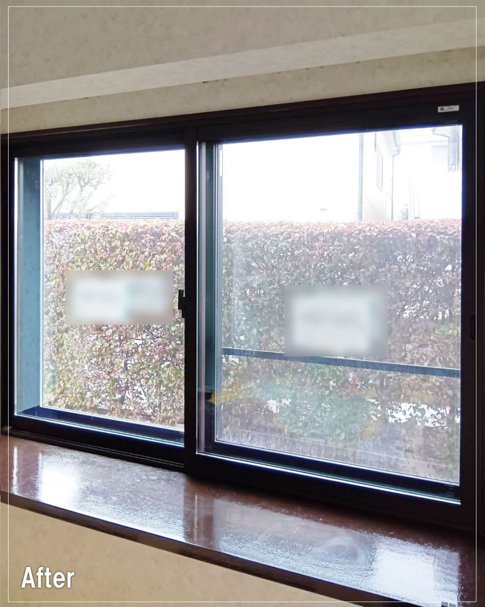 バンダイトーヨー住器の【横浜市】🐤１dayリフォーム🐸内窓設置：インプラスの取付工事を行いました。の施工後の写真1