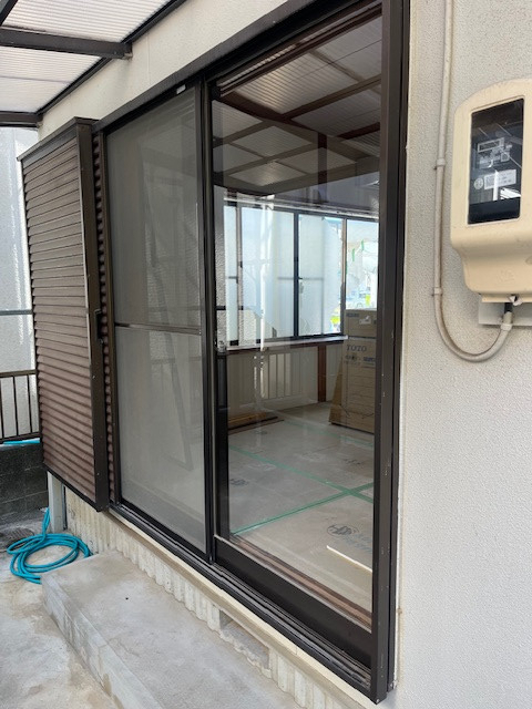 ＩＲワタナベのクレセント破り被害…ガラス交換で安心！夏休み前の緊急交換事例の施工後の写真2