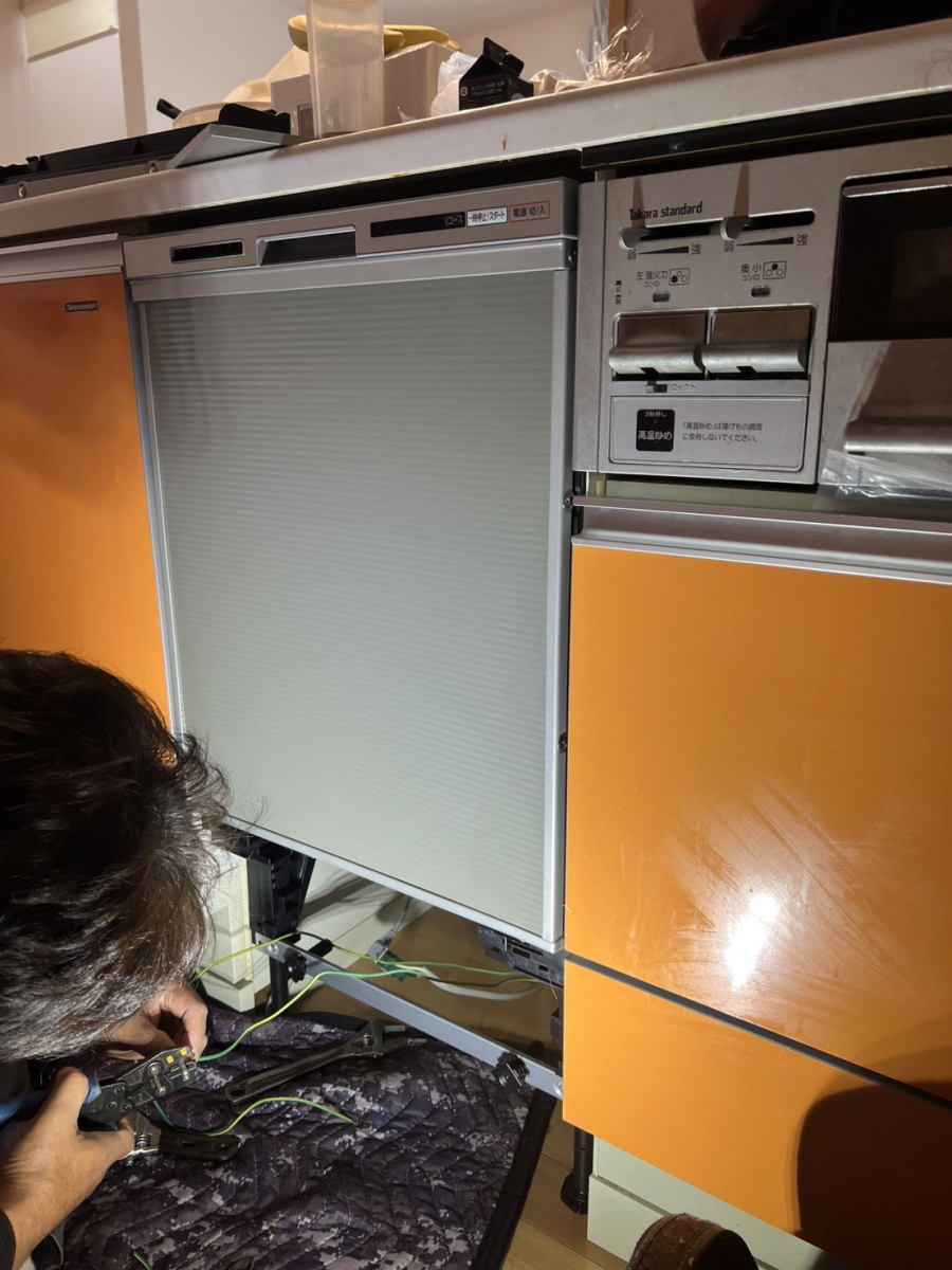 ＩＲワタナベのシステムキッチンの食洗機だけ交換して、毎日の家事がぐっと快適に！の施工後の写真2