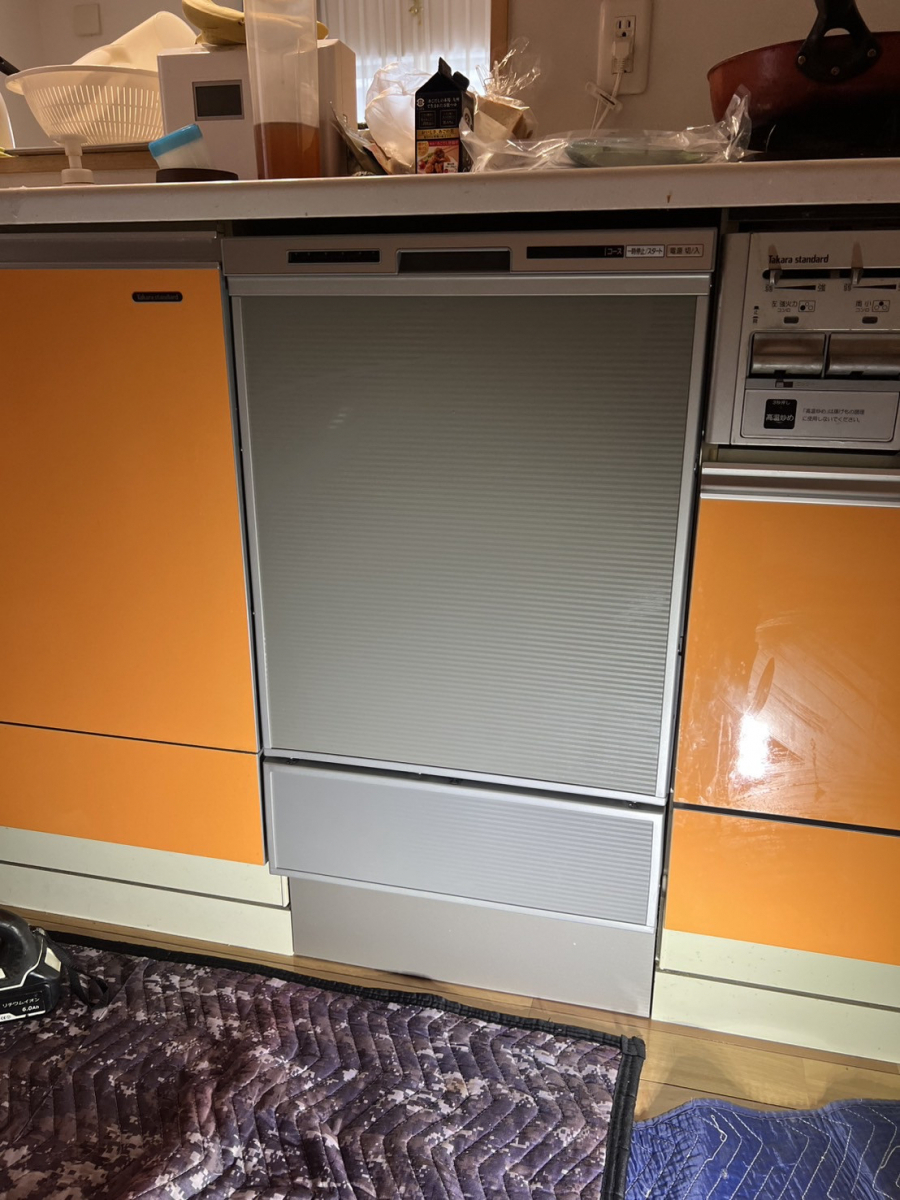 ＩＲワタナベのシステムキッチンの食洗機だけ交換して、毎日の家事がぐっと快適に！の施工後の写真3