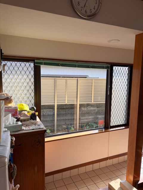 ＩＲワタナベのSグレード内窓を6ヵ所施工！断熱・防音・結露対策で快適リフォーム事例の施工前の写真2