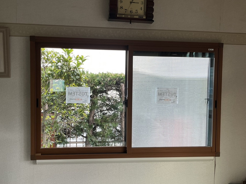 大和建材 窓リノベ事業部の2024年の補助金を使って、内窓設置致しました!!!の施工後の写真1