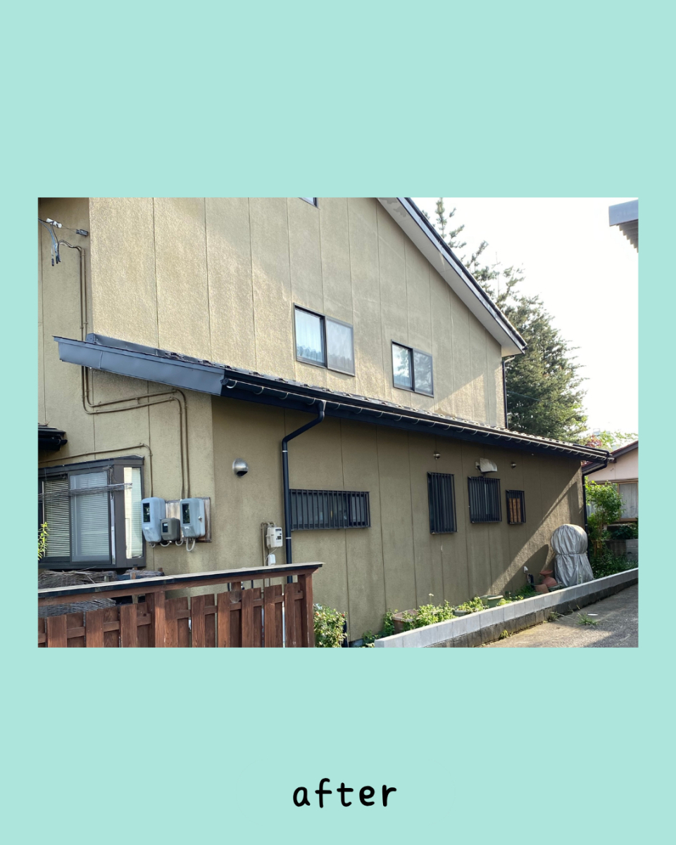 佐藤勘建材の屋根・雨樋工事いたしました。の施工後の写真1