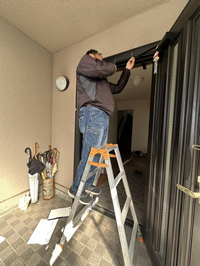 【西宮・出張現調】ドアのプロが魅せるミリ単位のこだわり!調査後の濃厚煮干しラーメンも最高でした🍜🚪 リフォームおたすけDIYのブログ 写真1