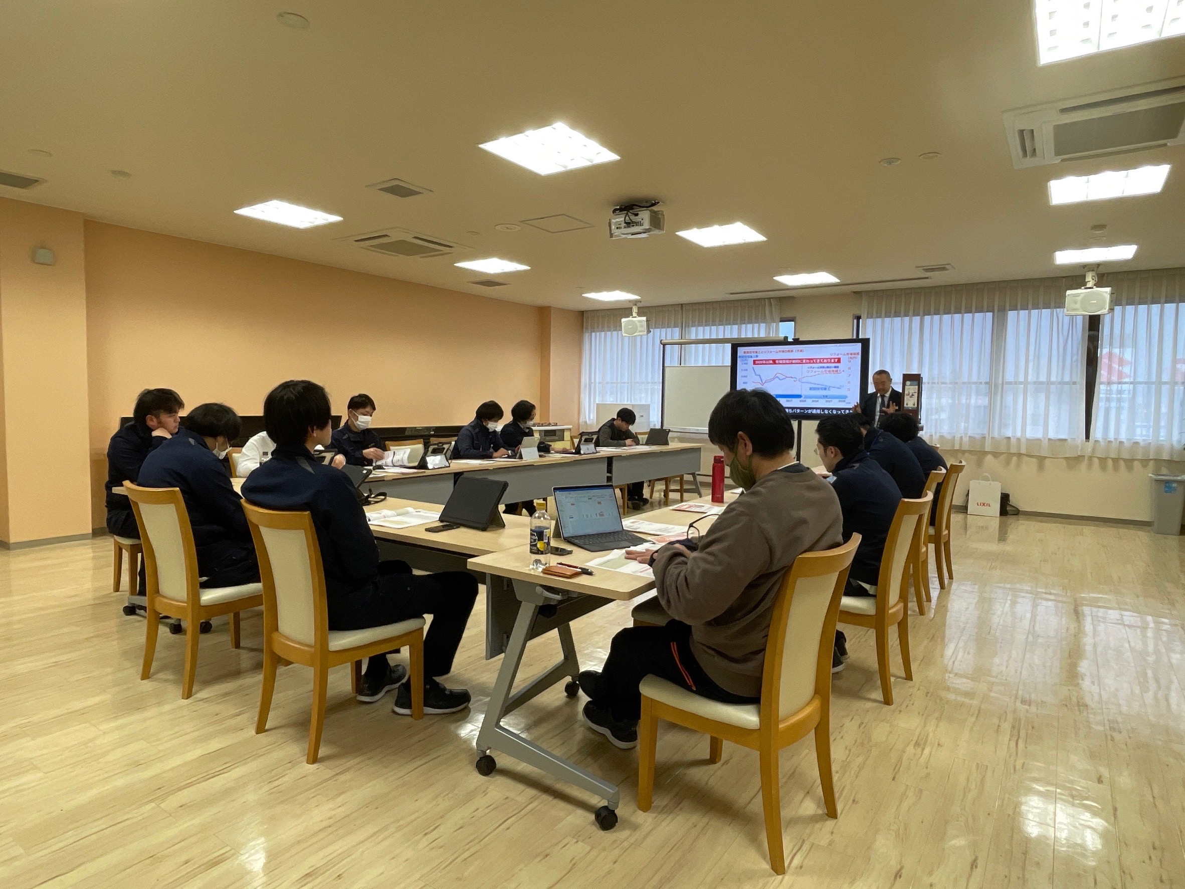 日本海ガス様と内窓の勉強会を行いました! 石黒産業のブログ 写真1