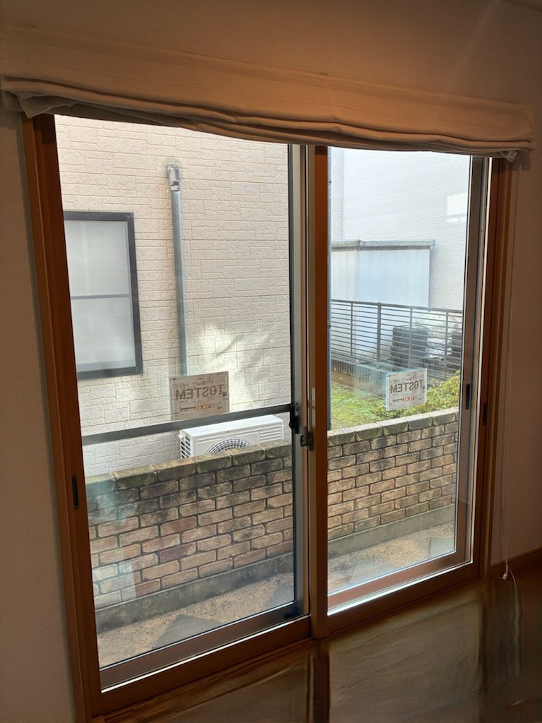 石黒産業のガラスはペアでも寒い？アルミ枠の冷たさを内窓インプラスで解消！の施工後の写真1