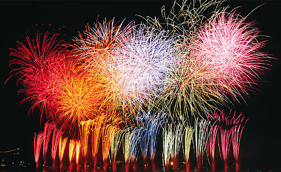 今治おんまく花火大会🎆 吉村硝子のブログ 写真1